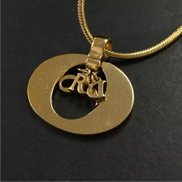 Christian Dior Gold Tone Necklace - Picture 7 of 8